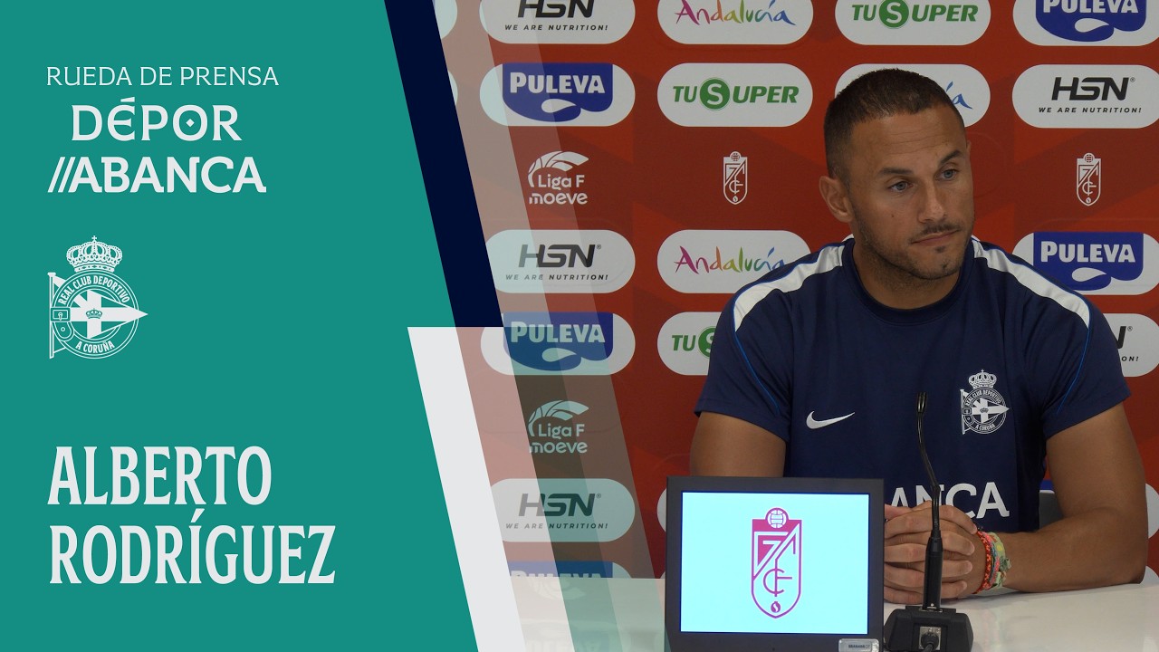 Alberto Rodríguez analiza el Granada 0-3 Dépor ABANCA