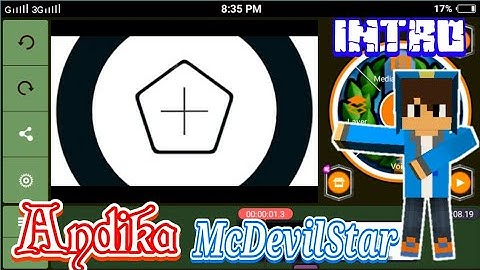 Cara Membuat intro Kayak andika Mcdevilstar #Tutorial Android - 2