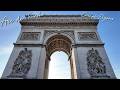 Paris | France | Walking Tour 4K | Arc de Triomphe - Avenue des Champs Elysées