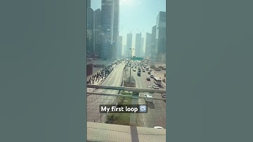 My first loop 🔁 #dubai #dubailife #loop #viral