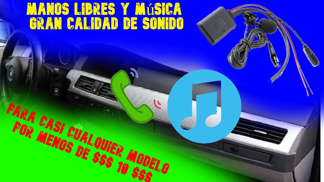 BLUETOOTH música y Manos Libres para coche / Moron de la frontera