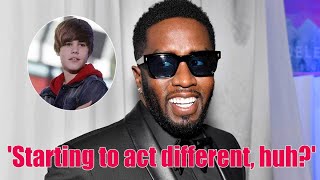 Sean 'Diddy' Combs and teenage Justin Bieber   amid a federal sex trafficking probe