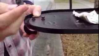 Mailbox latch install
