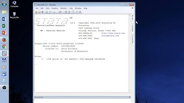 Video 01   Stata Introduction