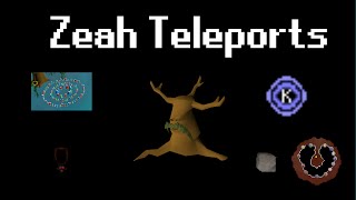 Zeah Teleports and How to Unlock Them