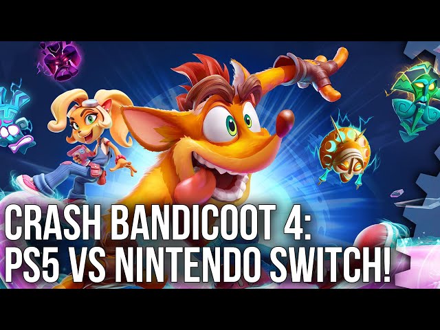 Crash Bandicoot 4, Xbox Series X VS PS5
