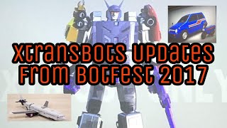 Botfest 2017 XTransbots Updates!- MP Stunticons, Skids, Octane