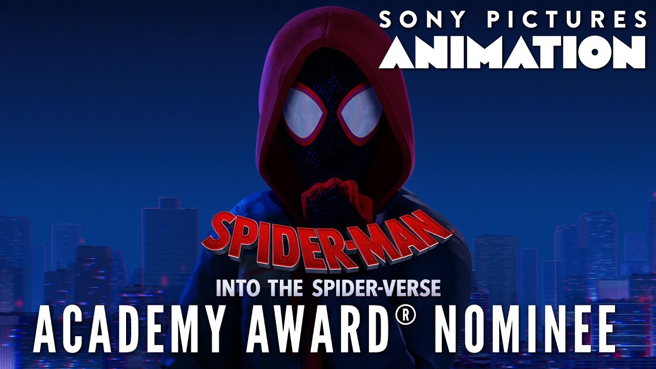 Oscar Nominee Best Animated Feature SPIDERMAN INTO THE SPIDER