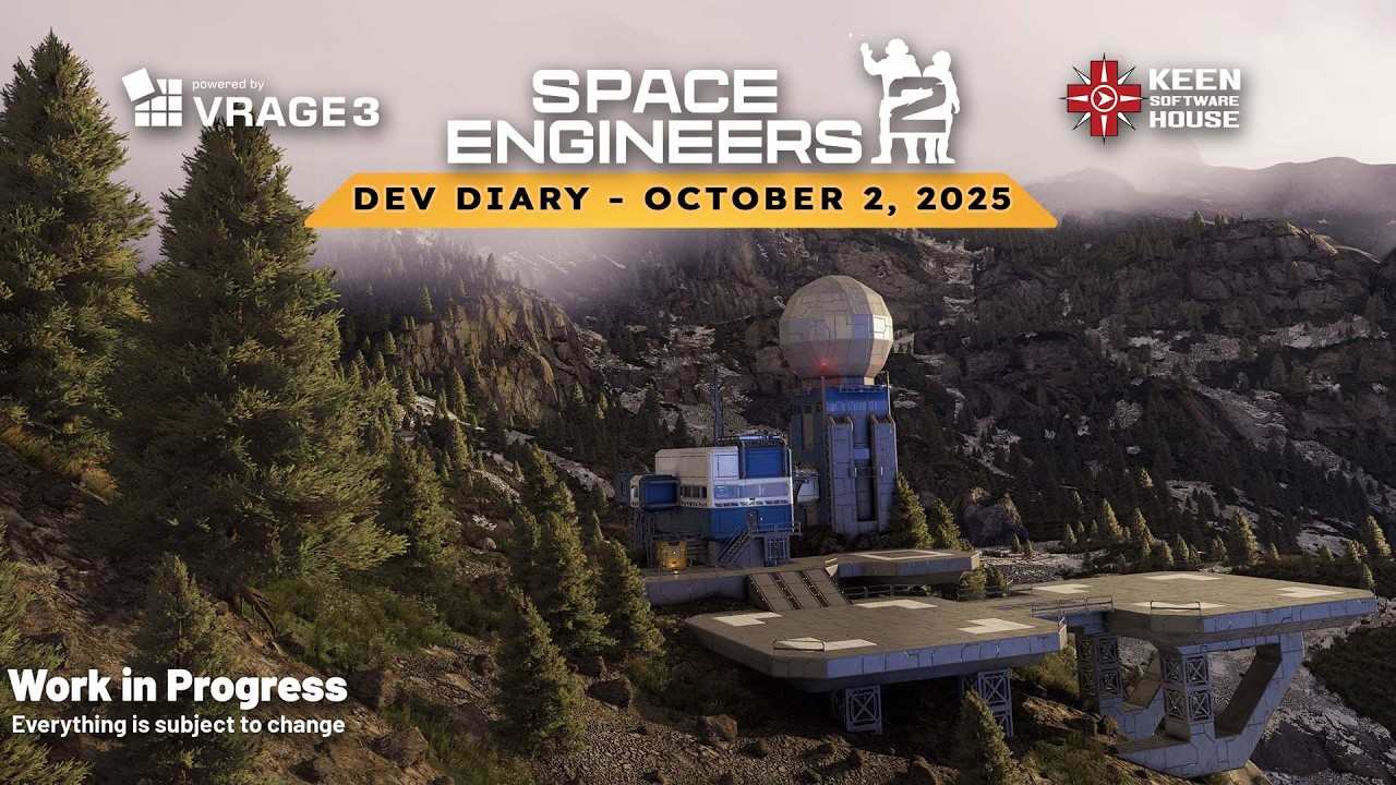 Space Engineers - Mareks Dev Diary - October 2nd , 2025 - YouTube