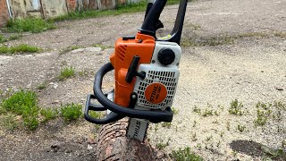 STIHL MS 180 2009г. Тот случай когда с бензопилой на ВЫ!