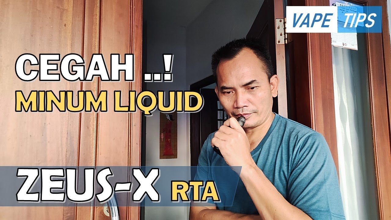 Cara mencegah liquid tersedot pada ZEUS X RTA !by Dikwan Vape