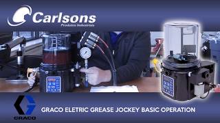 Graco Electric Grease Jockey - Operação Basica