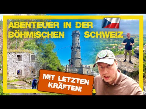 Abenteuer in der Böhmischen Schweiz - Mit letzten Kräften!