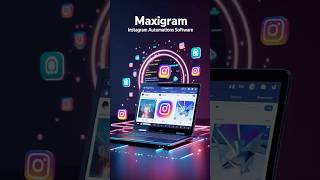 MAXIGRAM - INSTAGRAM BOT AUTOMATIS VERSI BROWSER #shorts #software screenshot 1