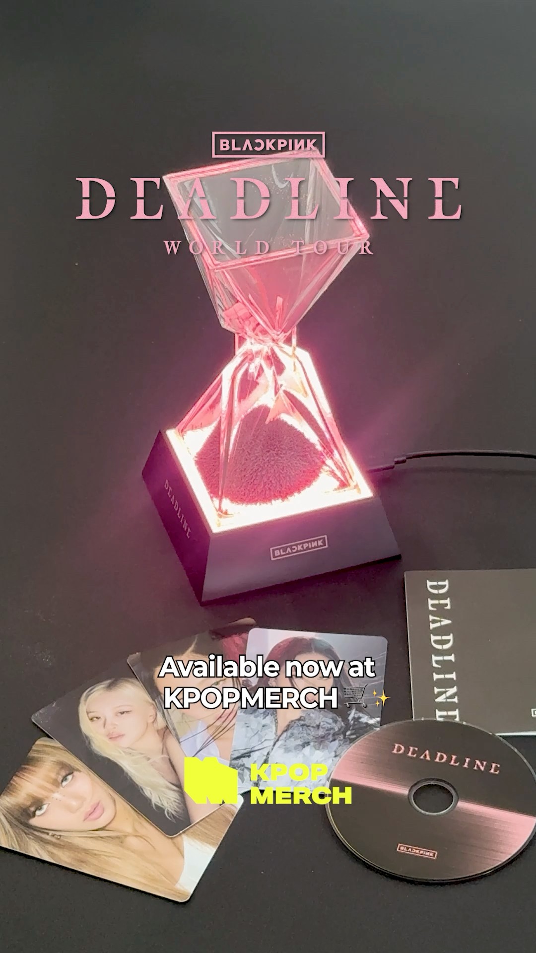 KPOPMERCH] BLACKPINK – DEADLINE AlbumMOOD LIGHT Version ⏳💡 - YouTube