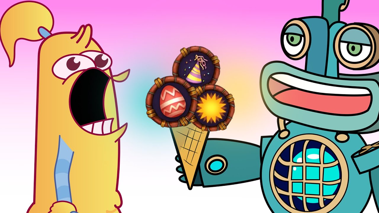 All Element Seasonals Monsters on Seasonal Shanty / My Singing Monsters