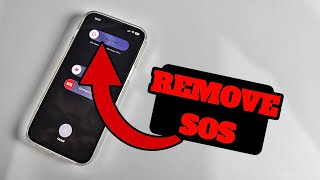 How do remove sos so that can make or receive calls
