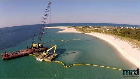 Construction of Rubble-Mound Breakwater Foundation