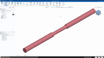 MeshFree Tutorial 11: Tensile test (Nonlinear Static Analysis with nonlinear material and geometry)