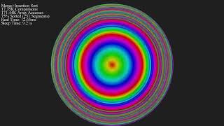 Satisfying Color Sorting By @sorting.algorithms #shorts #short