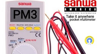 SANWA PM3 Pocket Multimeter Review & Teardown!