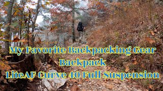 My Favorite Backpacking Gear :: Backpack :: Lite AF Curve 40 Full Suspension