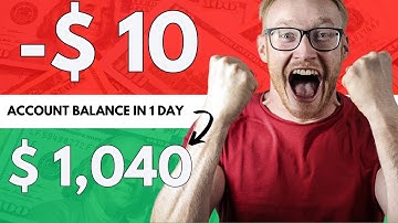 I Turned $10 Into $1,000 In ONLY 12 Hours Trading Forex- Challenge (Complete) #trading #forex