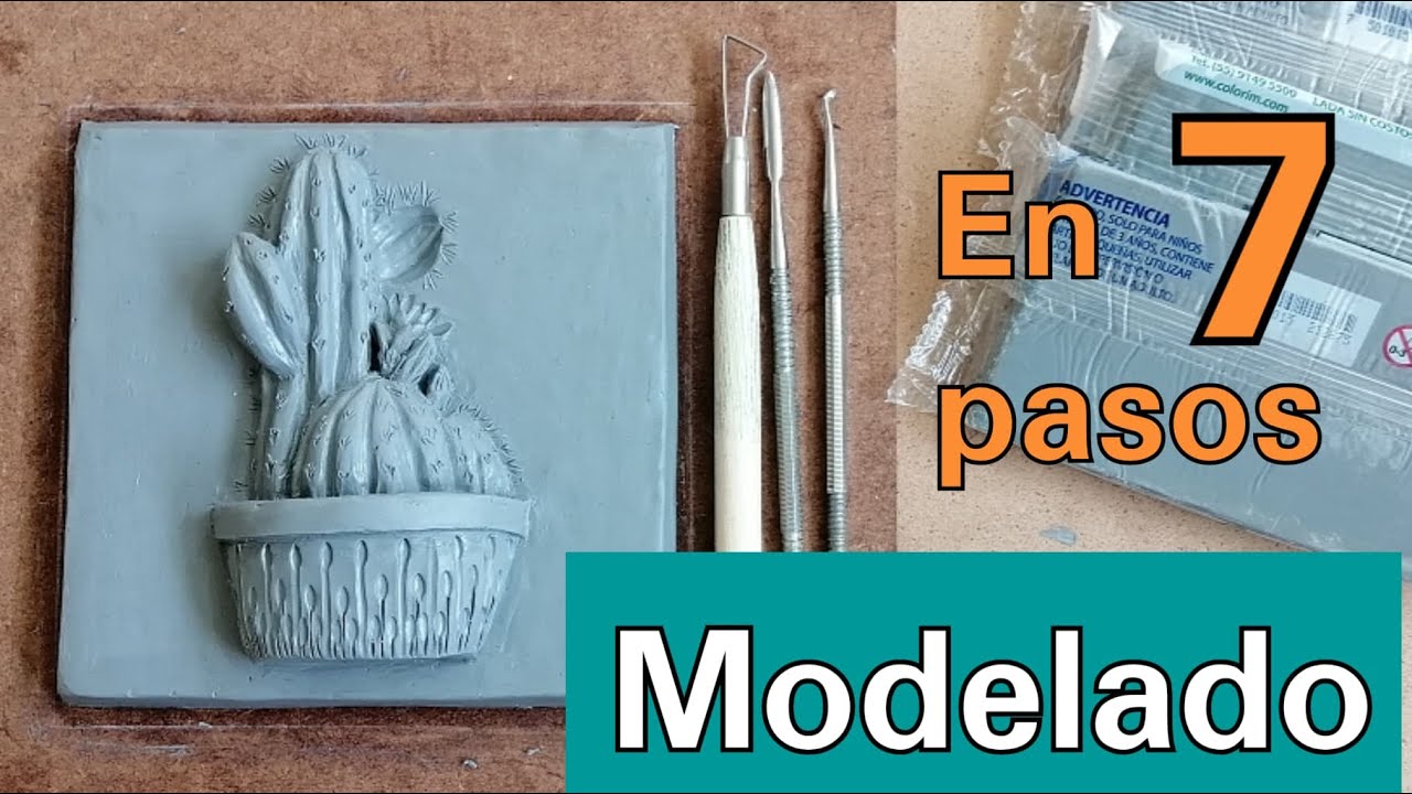 MODELADO en plastilina. Relieve en 7 sencillo pasos. TIPS - thptnganamst.edu.vn