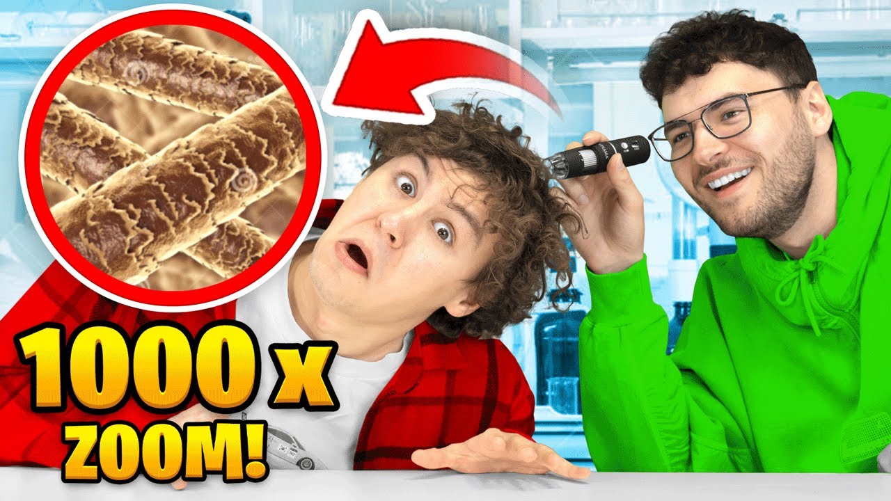 WIR TESTEN DAS 1000 x ZOOM MIKROSKOP 🔬!