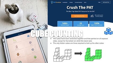 PAT SERIES: CUBE COUNTING