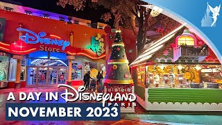 📅  A Day in Disneyland Paris: NOVEMBER 2023