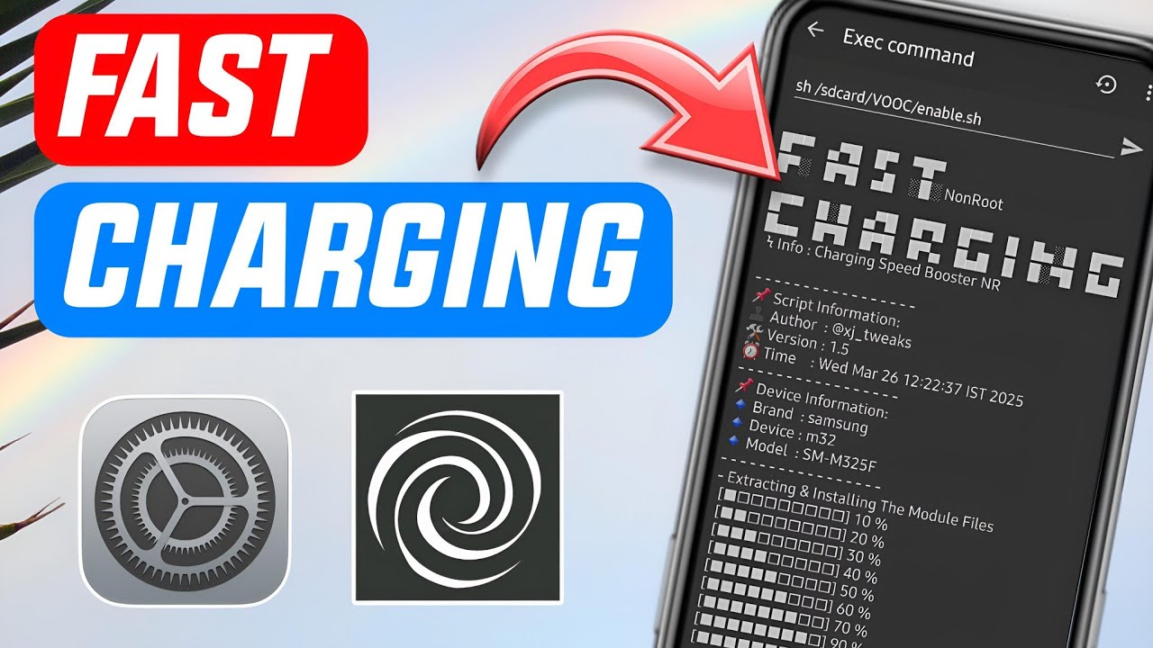 Boost Phone Charging Speed FAST ⚡ | No PC, No Root | 100% Working Script!