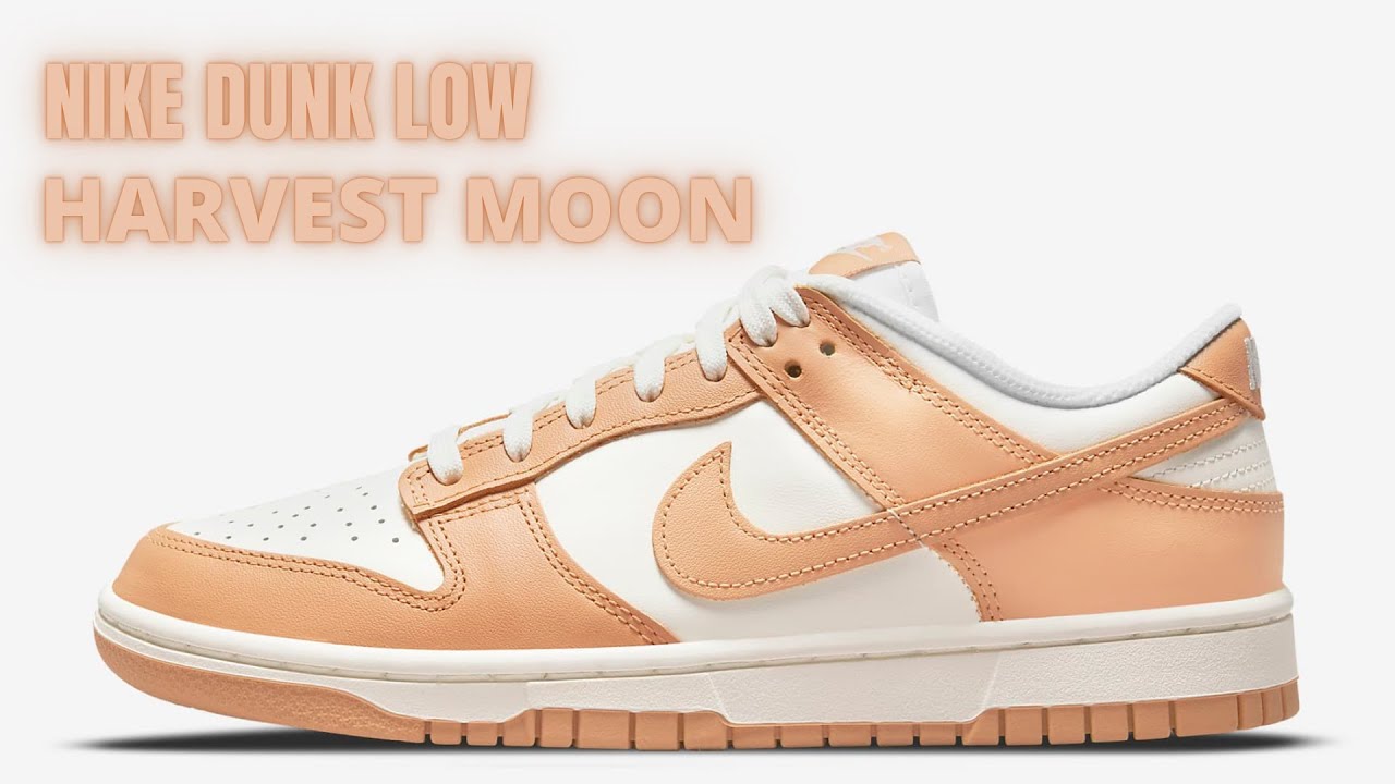 NIKE DUNK LOW "HARVEST MOON" - RELEASE