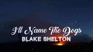 Blake Shelton - I'll Name The Dogs (Lyrics)