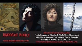 Launch by Maria Stepanova & Pia Tafdrup with Sasha Dugdale