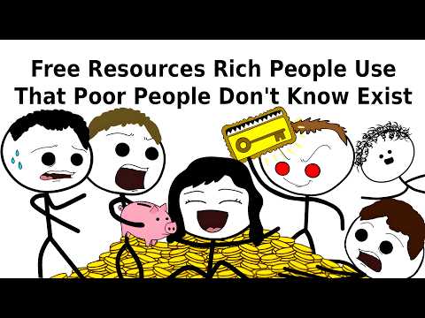 Free Resources Rich People Use That Poor People Don't Know Exist