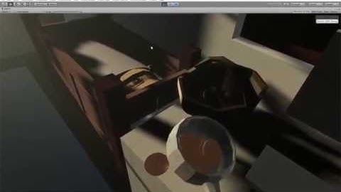 First VR test in room with VRTK interactable objects