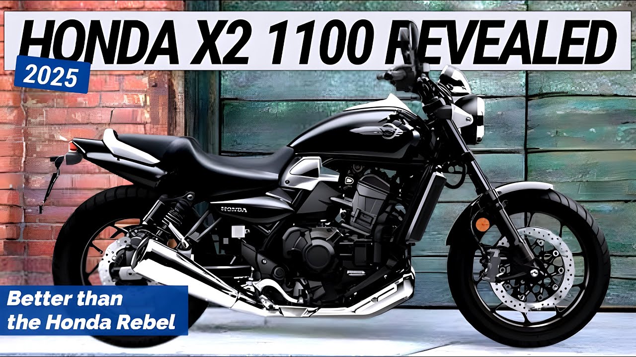 2025 HONDA X2 1100 REVEALED : Better than the Honda Rebel | A