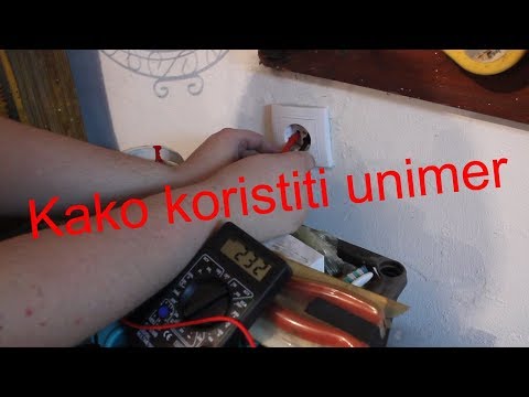 Kako meriti unimerom (univerzalnim mernim instrumentom)