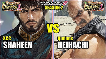 Tekken 8 | Shaheen (XCC) VS Heihachi (Qudans) | High Level Gameplay