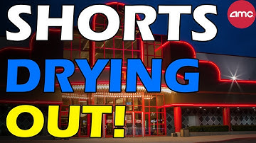 AMC SHORTS LIQUIDITY DRYING UP! $800B GONE! Short Squeeze Update