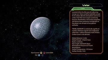 4K Test Footage - Mass Effect 2 Planet Scanning