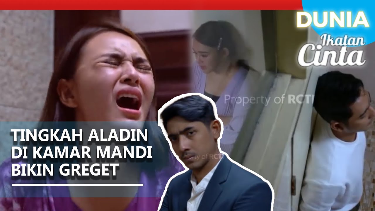 KEPELESET DI KAMAR MANDI, AL LANGSUNG GENDONG ANDIN TANPA BASA BASI - DUNIA IKATAN CINTA