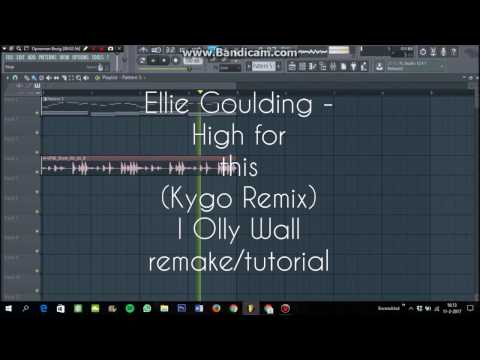 How to make a typical KYGO melody/chord (Ellie Goulding - High for this (Kygo Remix) Remake)