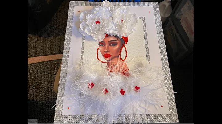 PICTURE FRAME DIVA WREATH PT 2