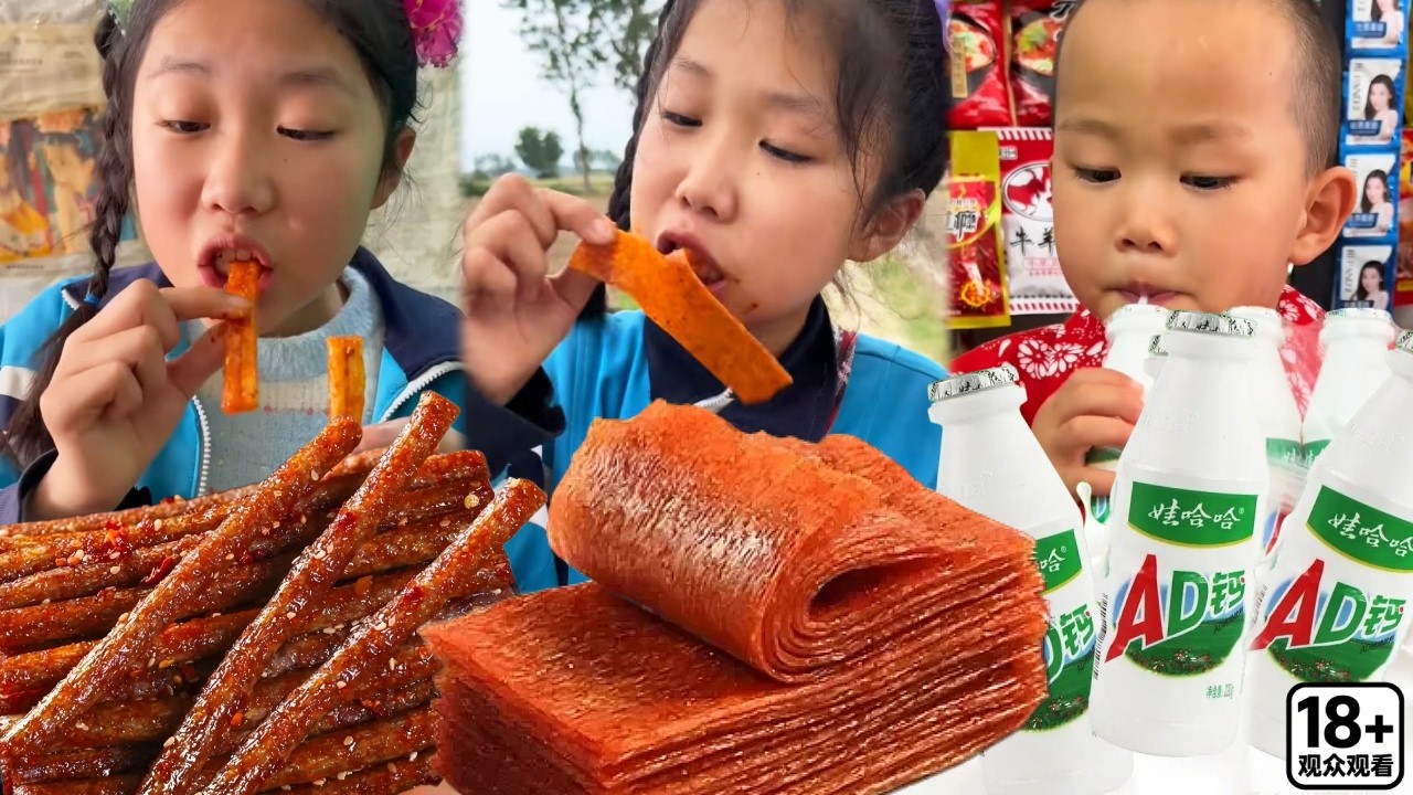 Xu hướng Tik Tok: Ăn vặt tuổi thơ người Hoa gây thương nhớ