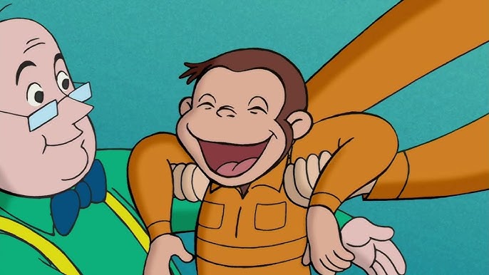 George O Curioso 🐵O Chapeu Amarelo Limpo e Perfeito 🐵🐵 Desenhos  Animadoss 