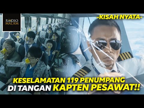 KACA PESAWAT PECAH AKIBAT CUACA EKSTRIM - Alur Film The Captain (2019)