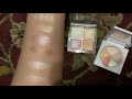 Dior Backstage Glow Face Palette 001 universal- comparing with Ofra highlighters l Glammining.com