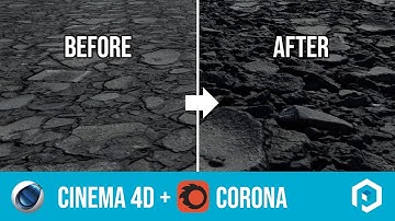 Using Poliigon displacement textures in Cinema 4D with Corona